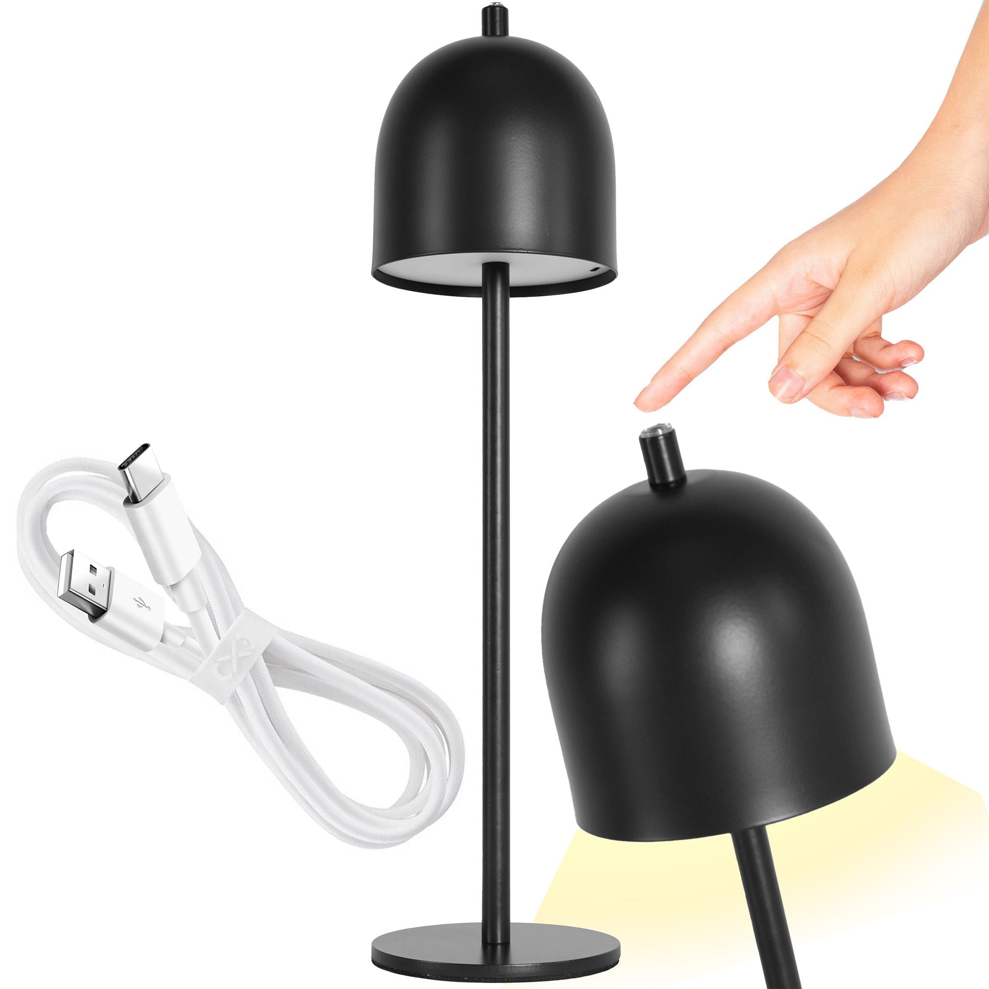 Lampada Da Comodino App1358-t Black