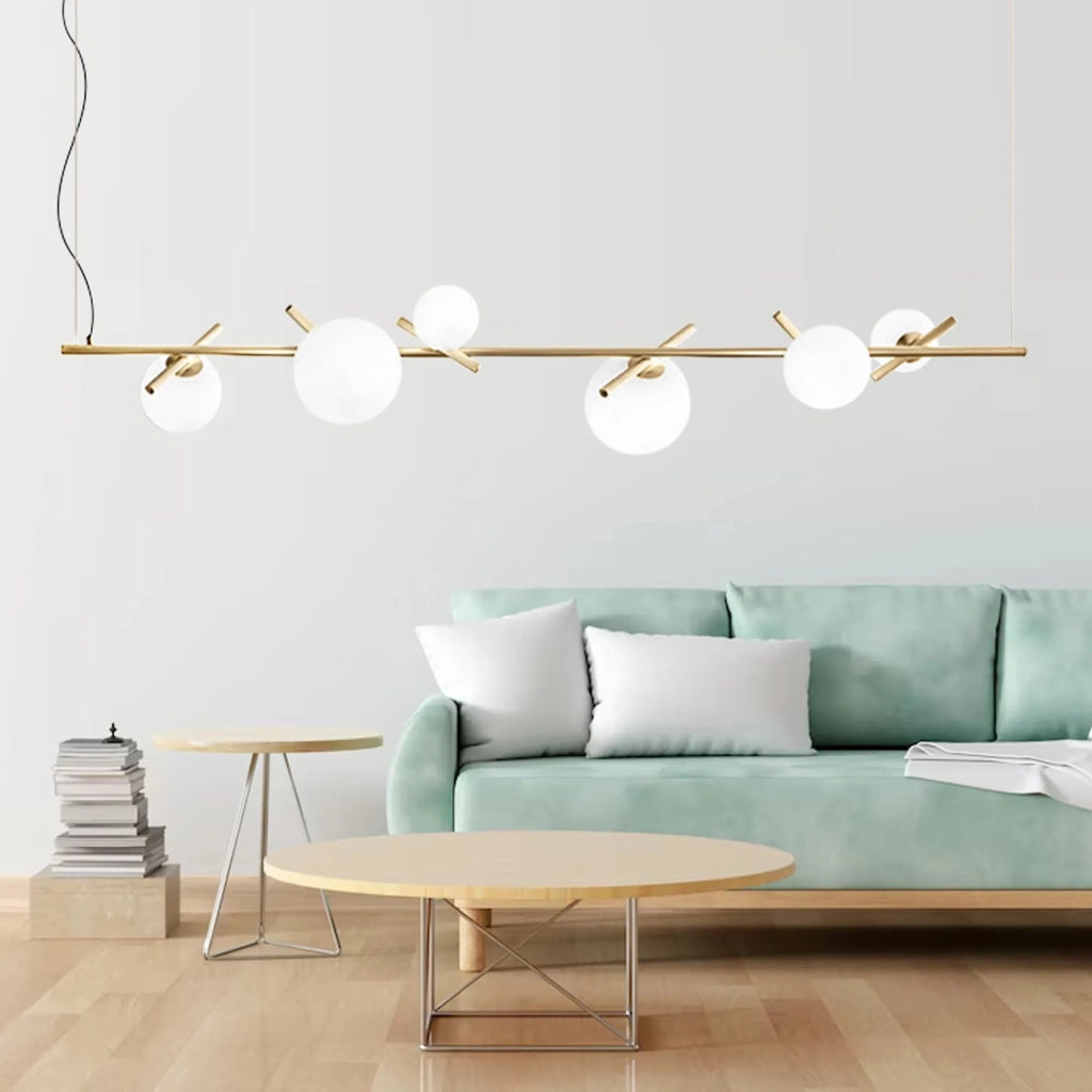 Lampada APP1664-6CP Gold