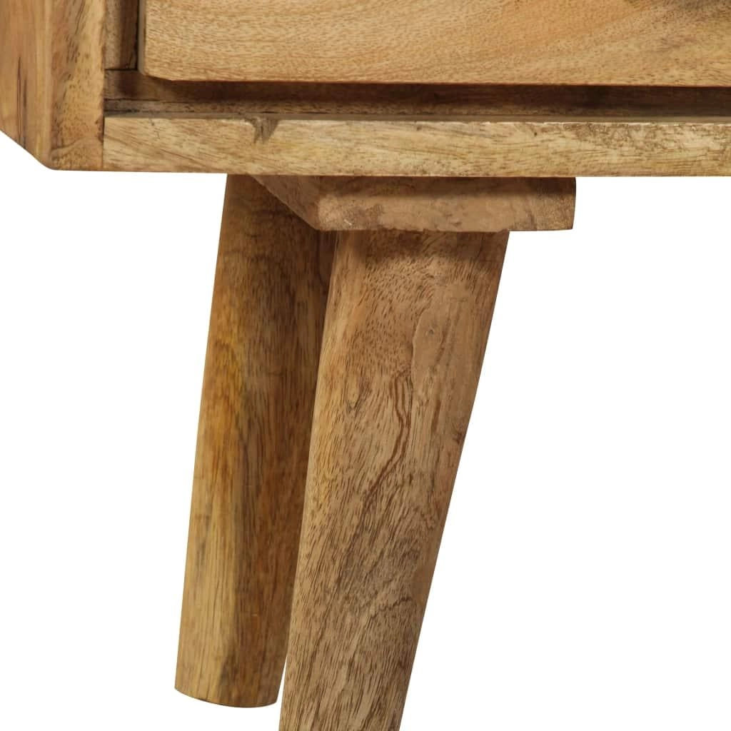 Buffet credenza mobiletto consolle mobile contenitore legno massello di mango 90 cm 4402095