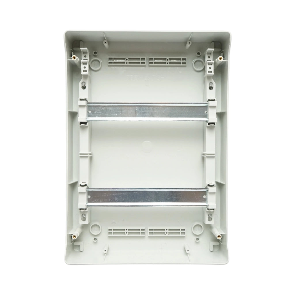 Pannello fusibili PT a 2 file, 24 moduli, IP65, montaggio superficiale Breckner Germany