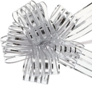 Organza Strappi 5 pezzi - Catena da regalo in oro - Striscia decorativa - Regali - Matrimoni - Chiffon sostenibile - Striscia da regalo