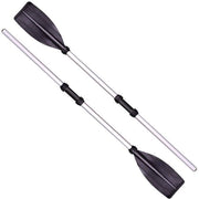 Pedale per kayak 126 cm - 2 pezzi - Lunghezza regolabile - Lega di alluminio - Pedale professionale leggero - Capo rimovibile - Pedale da remo
