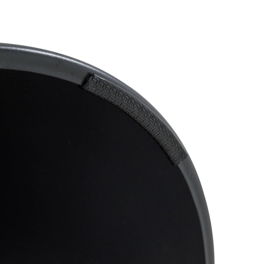 Set di 2 tavolini da caffè conici noce e nero