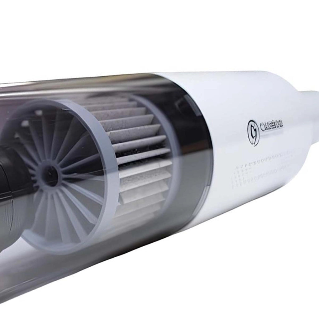 Aspirapolvere Portatile Senza Fili 150W Ricaricabile per Casa e Auto Bianco / Nero Avizar