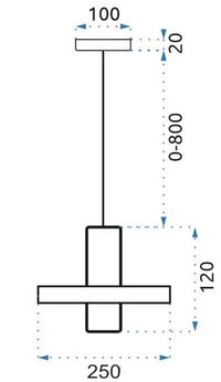 Lampada Gold Led APP553-1CP
