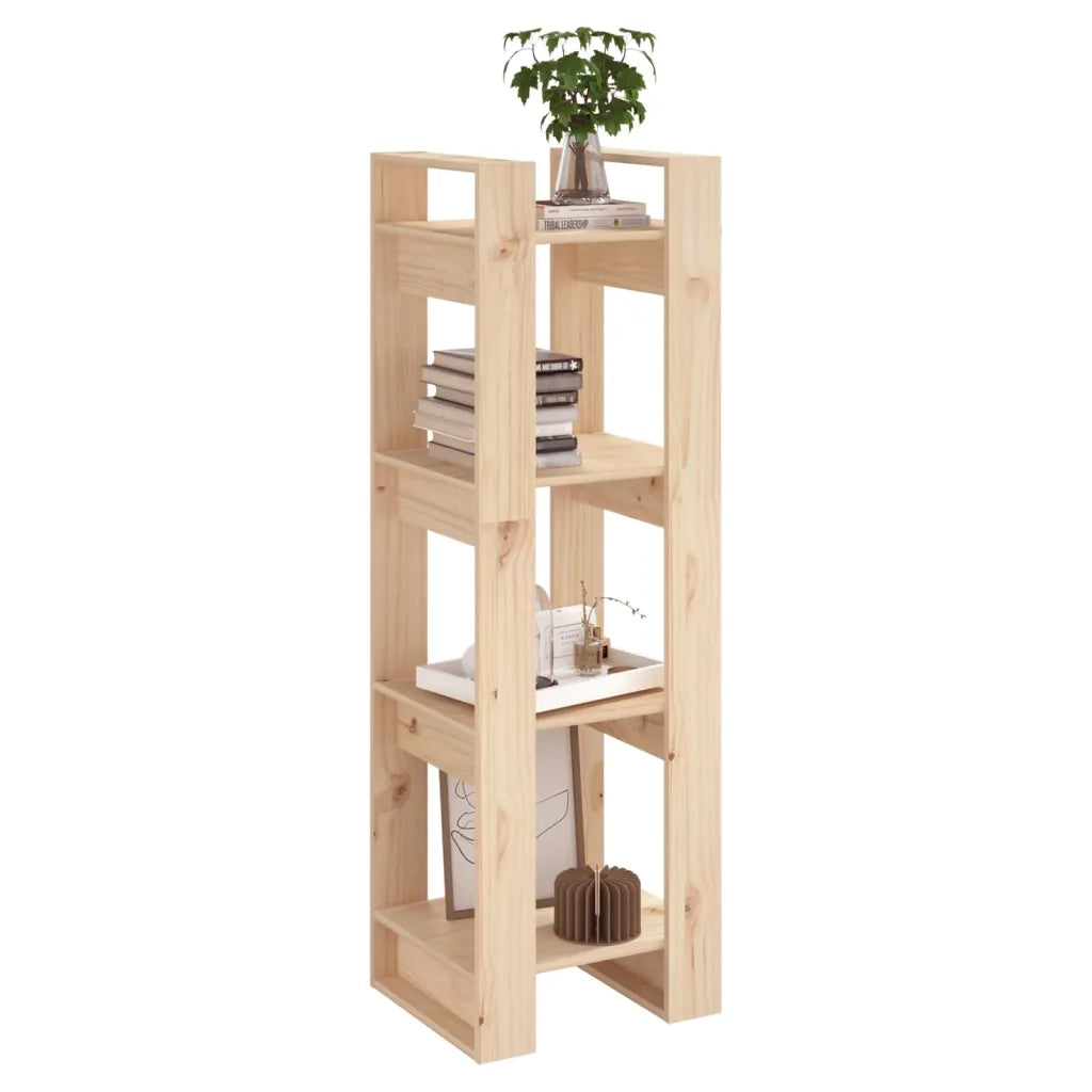 Libreria/Divisorio 41x35x125 cm in Legno Massello di Pino 813864