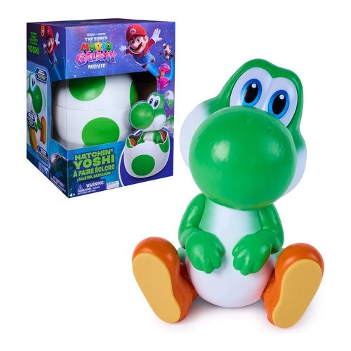 Animale interattivo spin master 6076644 super mario uovo con yoshi int