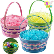 Set da 3 confezioni di sacchetti di bambù a colori contrastanti