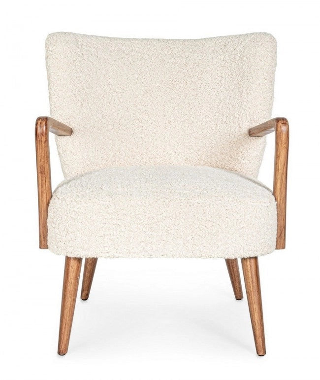 Poltrona Moritz in Legno Bianco