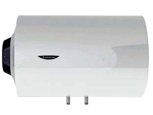 SCALDACQUA ORIZZONTALE BLU1 R 80 H EU  lt.80, dimensioni ø mm.748x450h. peso kg.20,5    ARISTON