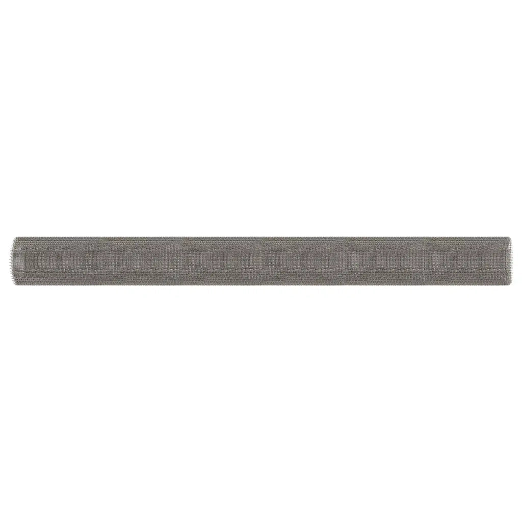 Rete per schermatura 120 x 1000 cm 3 Mesh Argento 42039643
