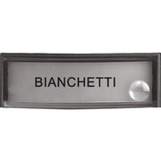 URMET PULSANTE PICCOLO CON VETRO E CARTELLINO PER PULSANTIERA SMYLE E GENYA