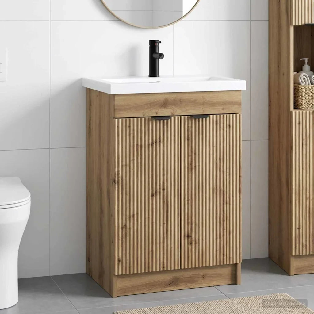 Set di mobili per il bagno Rovere Artigianale 3404163