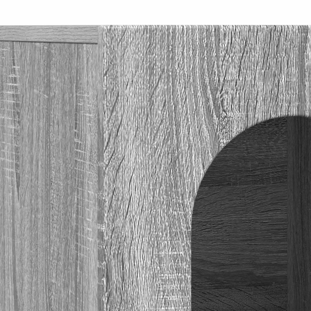 Credenza Grigio Sonoma 100 x 35 x 59 cm Legno multistrato 891350
