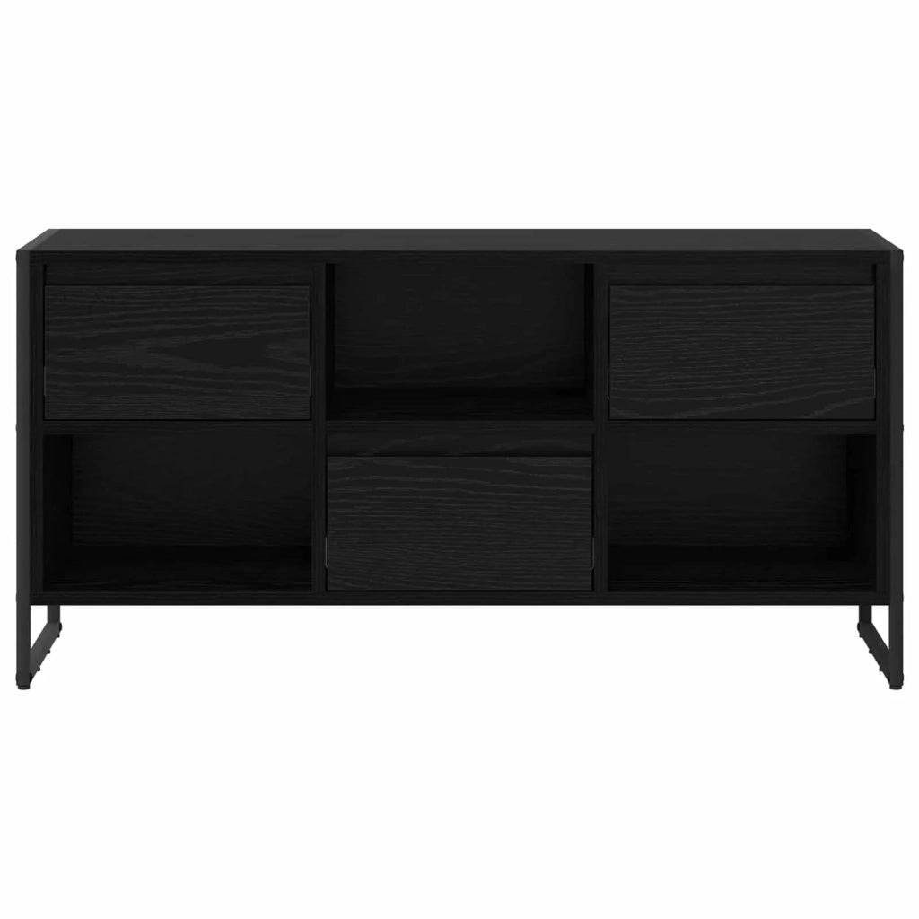 Mobile TV Rovere Nero 100 x 36 x 49,5 cm Legno multistrato