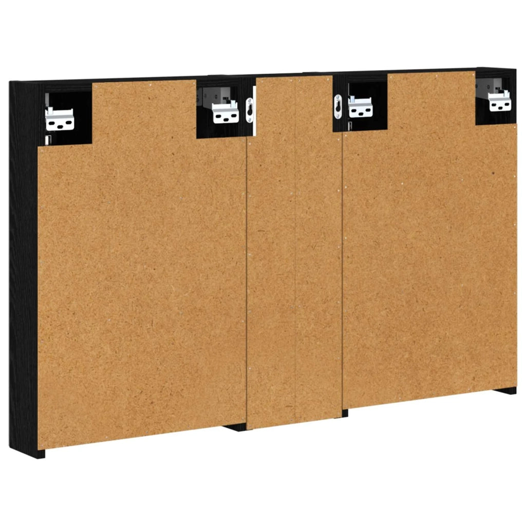 Set di Armadi da Bagno | Armadio da bagno con porta 3 pz 100 x 10,5 x 60,5 cm