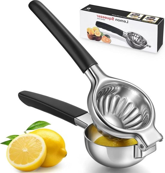 Manuale tritacarote in acciaio inossidabile - Robusto e resistente alla lavastoviglie per limonate, cocktail e bar