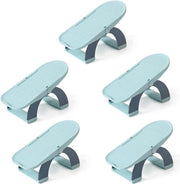 Organizzatore per Scarpe Versatile - Fili per Scarpe - 5 pezzi - Pannelli per Scarpe a Doppia Faccia - Organizzatore per Scarpe Spaziale per Armadio - Soluzione di Stoccaggio per Scarpe