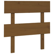Testiera | Testata per Letto ambra 103,5x3x81cm in Legno Massello di Pino