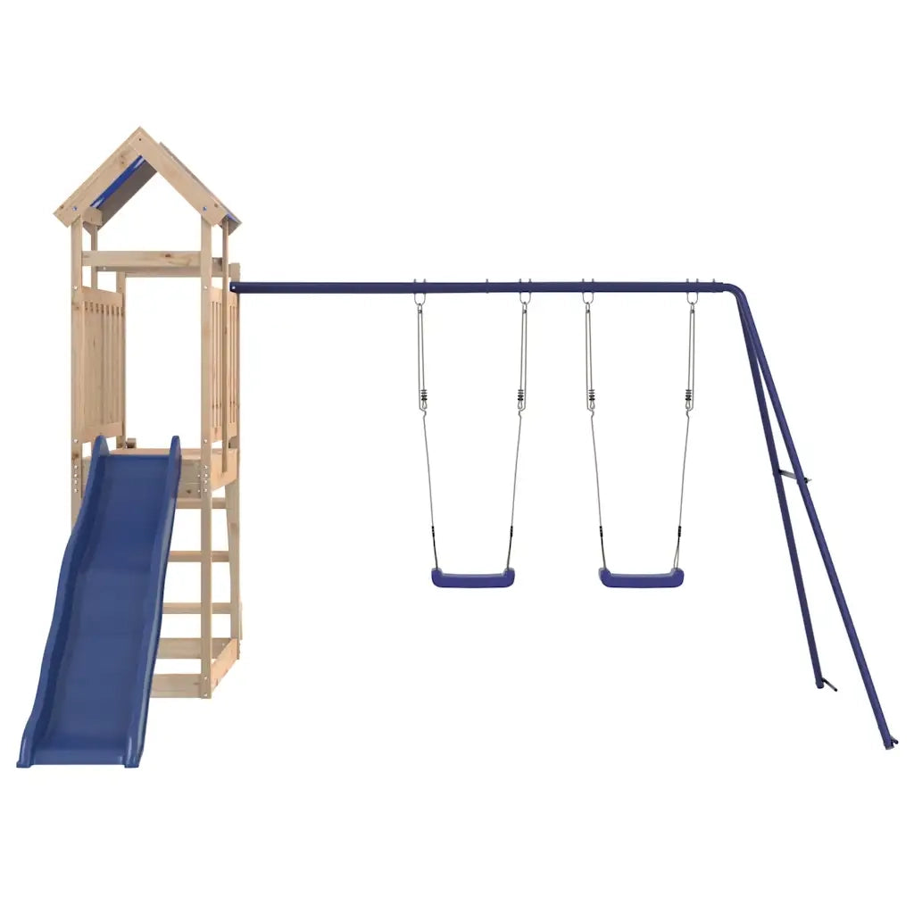 Set da Gioco da Esterno in Legno Massello di Pino 3279079