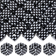 Accessori per gioielli - Cubo acrilico gerito - 48 pezzi - Scacchiera a quadretti neri e bianchi - Accessori DIY - Stile retro unico