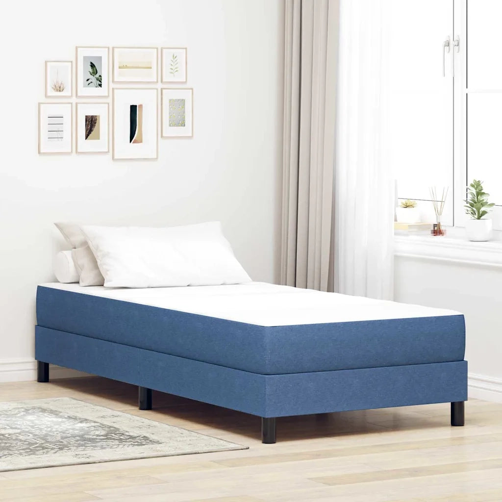 Materasso-Materasso per letto Blu 90 x 190 cm Tessuto