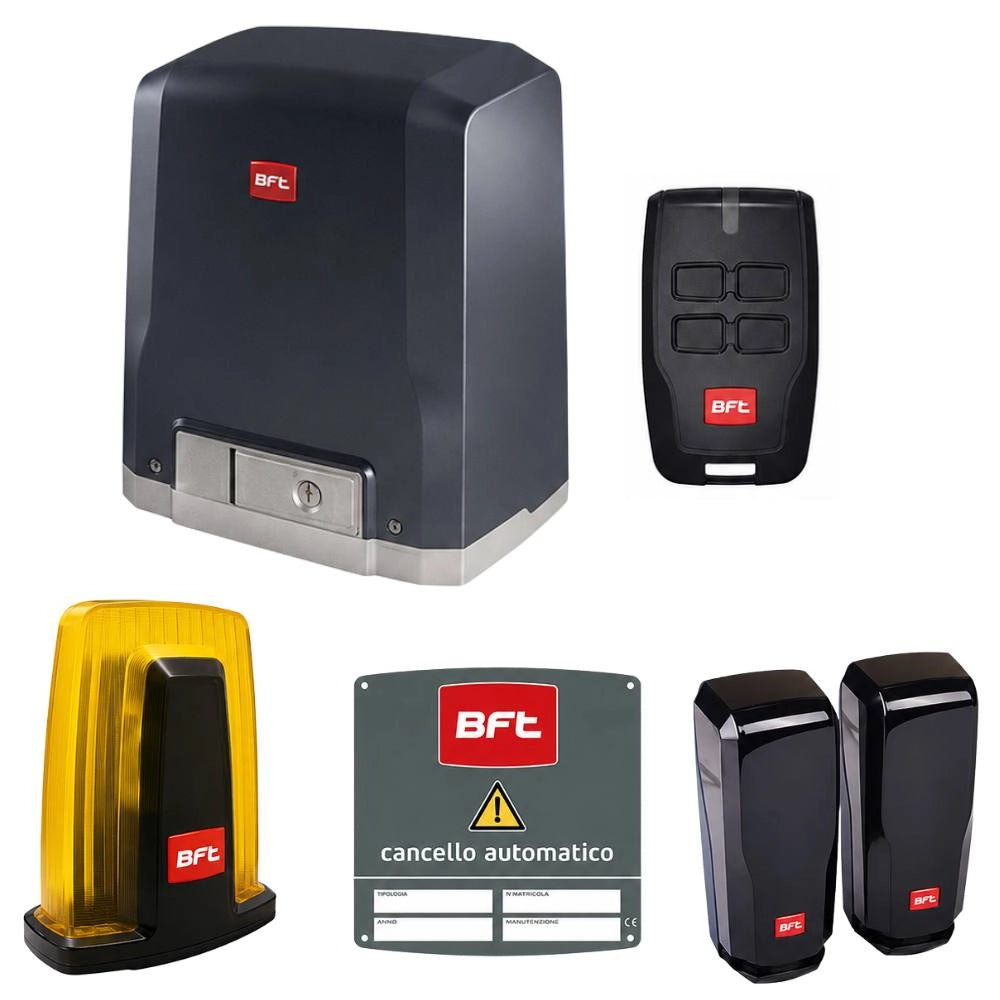 Kit automazione b600 24v per cancello scorrevole fino a 600 kg