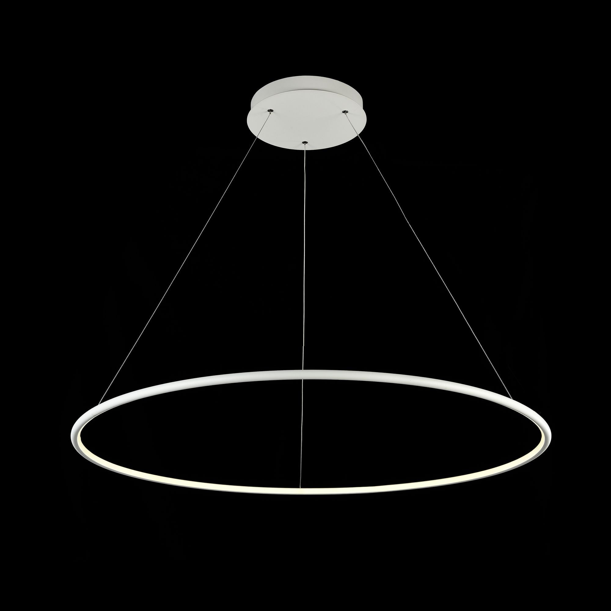 Lampada pendente Modern in Metallo Nola Bianco