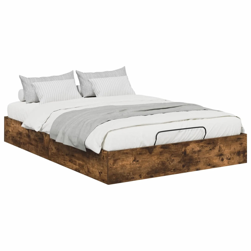 Letto ottomano Quercia Affumicata 203 x 140 x 25 cm 3409233