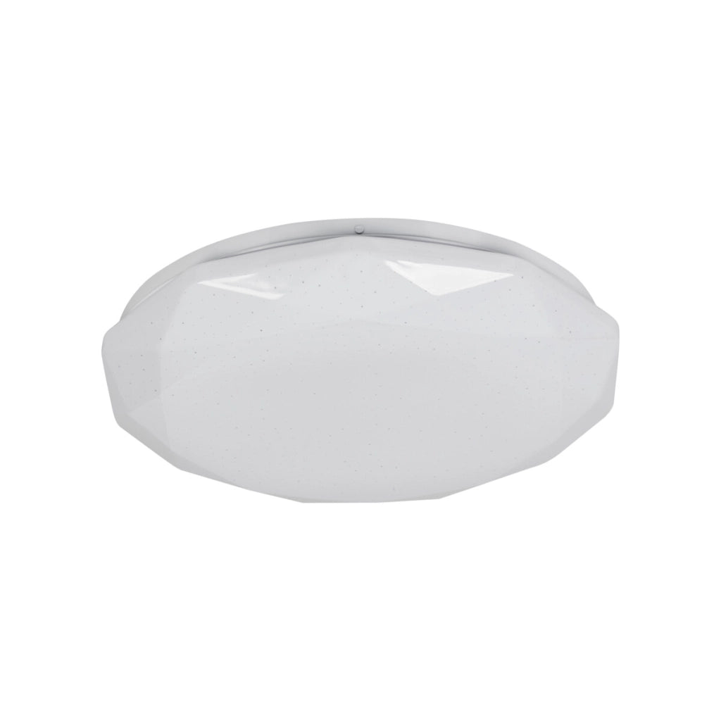 Plafoniera LED Kanlux Carvo tonda 38cm 17,5W bianca
