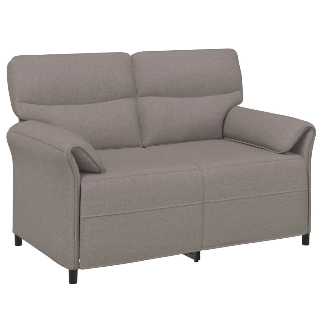Set di divani 2 pz Tortora Tessuto 3424849