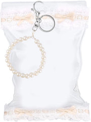 Displaytas Acquaparata - Transparente Tas di Display - Tas in PVC - 15x25cm - Portachiave a Perle - Per Pupazzi e Accessori - Tas di Display per Figurine