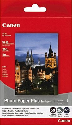 Canon Carta fotografica semi-lucida SG-201 Plus 4x6" - 50 fogli