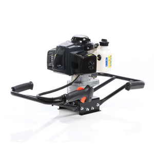 Mototrivella a benzina, motore a 2 tempi di 3 CV 63,3 ccm, con punta elicoidale Ø150mm, uso 2 persone