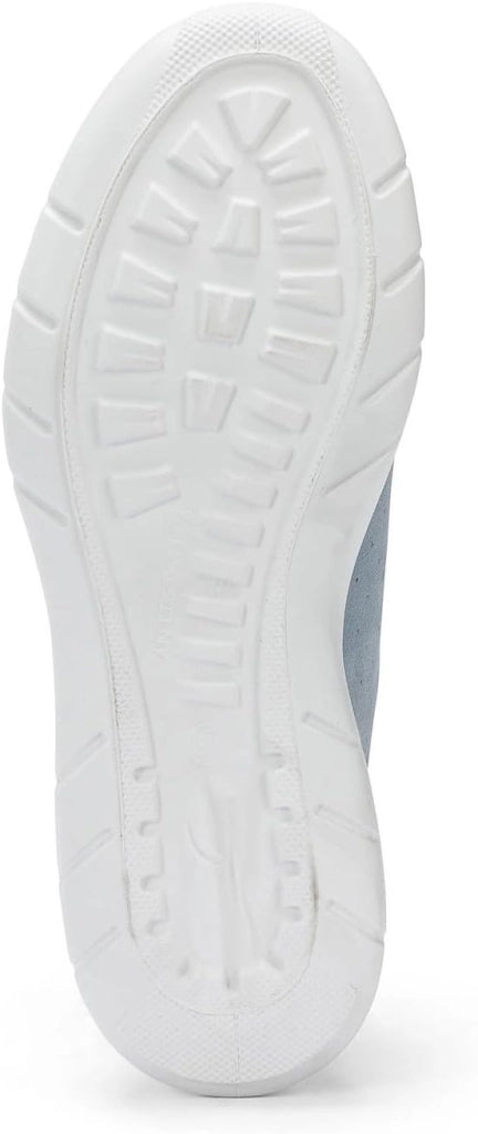 Scarpa Donna +Memory Scamosciato Vesuvio Azzurro - Scarpe Estive