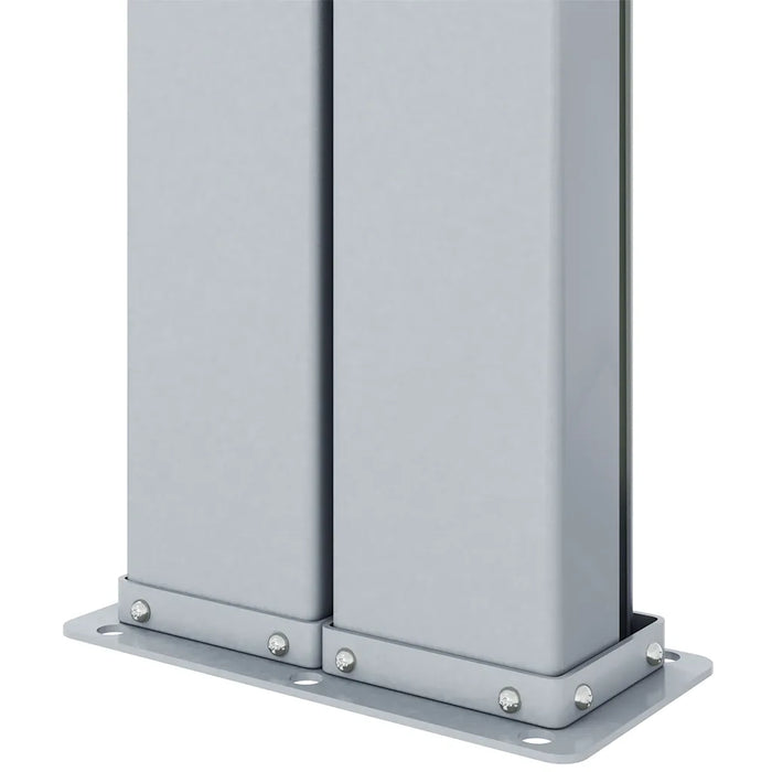 Tenda da Sole Laterale Retrattile Nera 180x600 cm cod mxl 23668