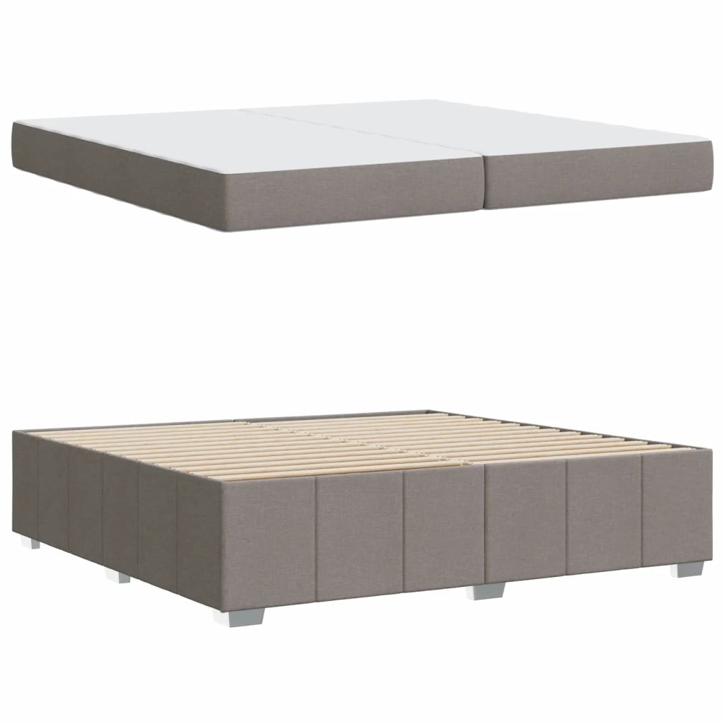Struttura del letto con materasso Talpa 200 x 200 cm Tessuto