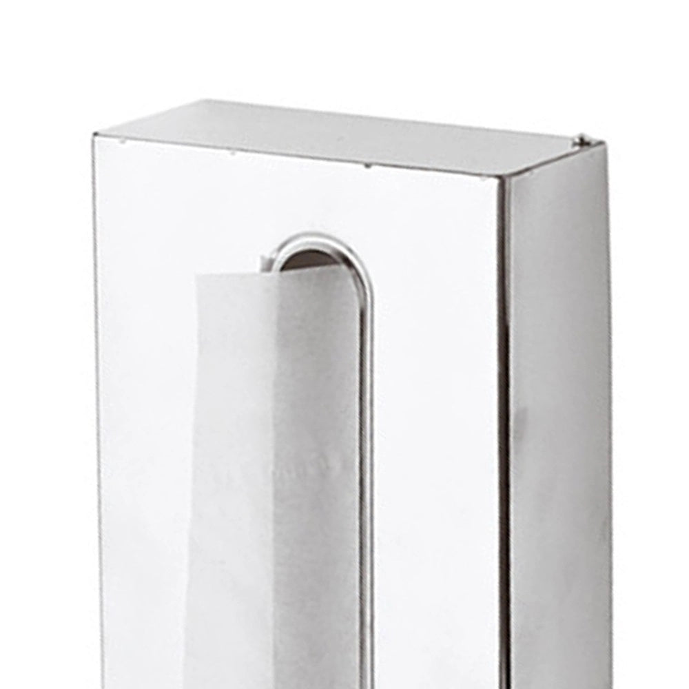 Porta fazzoletti in ottone cromato