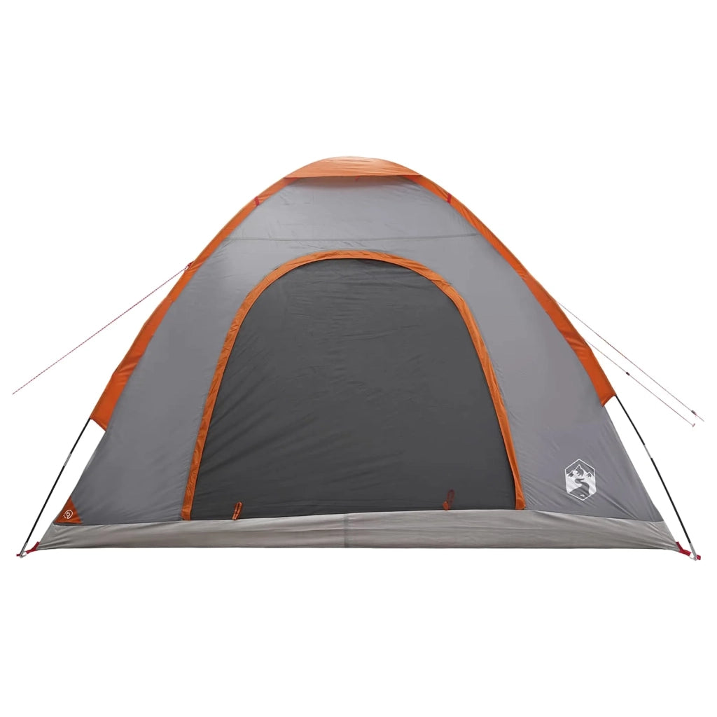Tenda da campeggio Grigio e arancione 275 x 215 x 125 cm 42028634