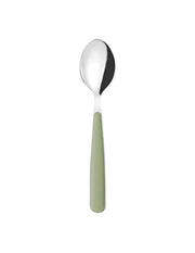 Cucchiaio da tavola in acciaio inox verde alga