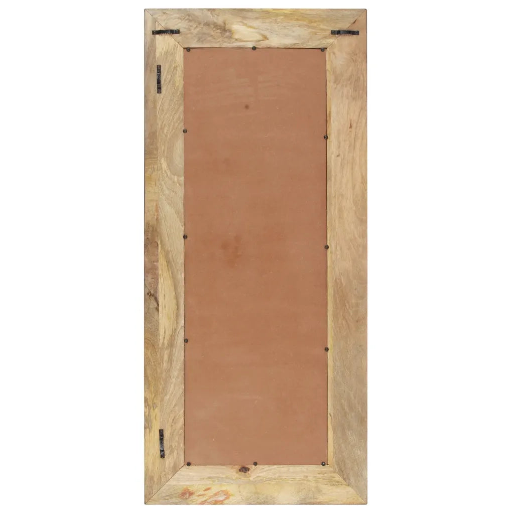 Specchio 110x50 cm in Legno Massello di Mango cod mxl 57225