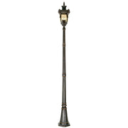 Lampione da giardino Philadelphia 237cm 3xE14 bronzo Elstead