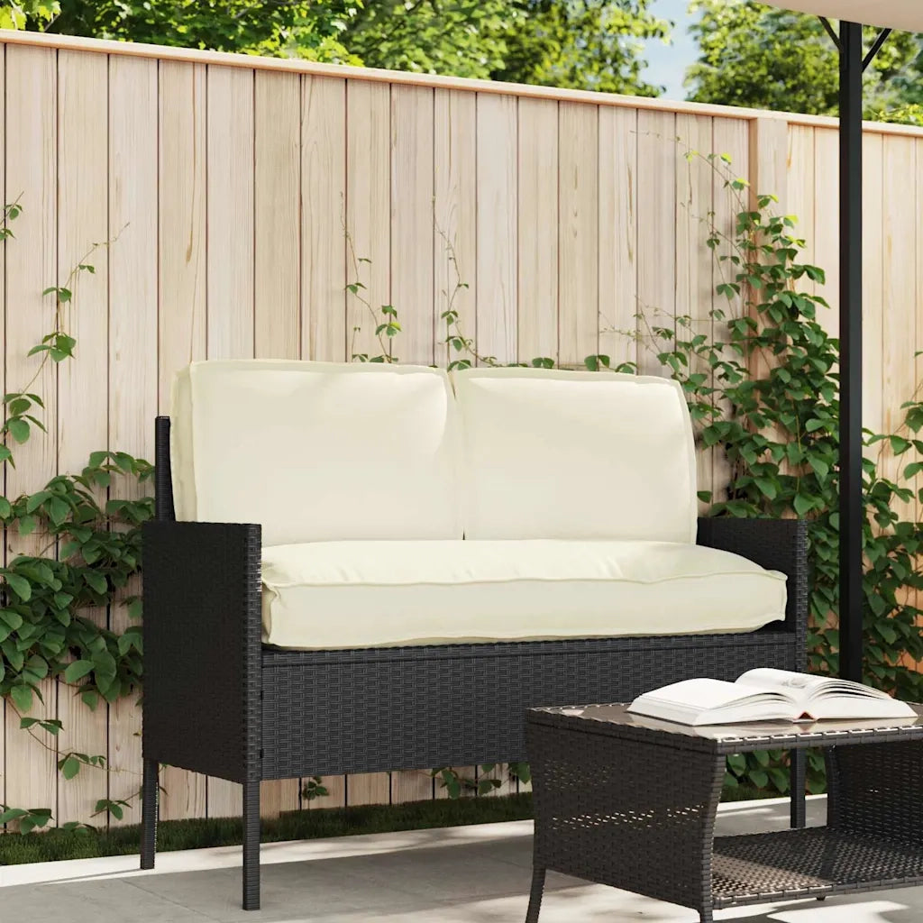 vidaXL Set di Cuscini per Pallet 3 pcs Crema 120 x 50 x 12 cm