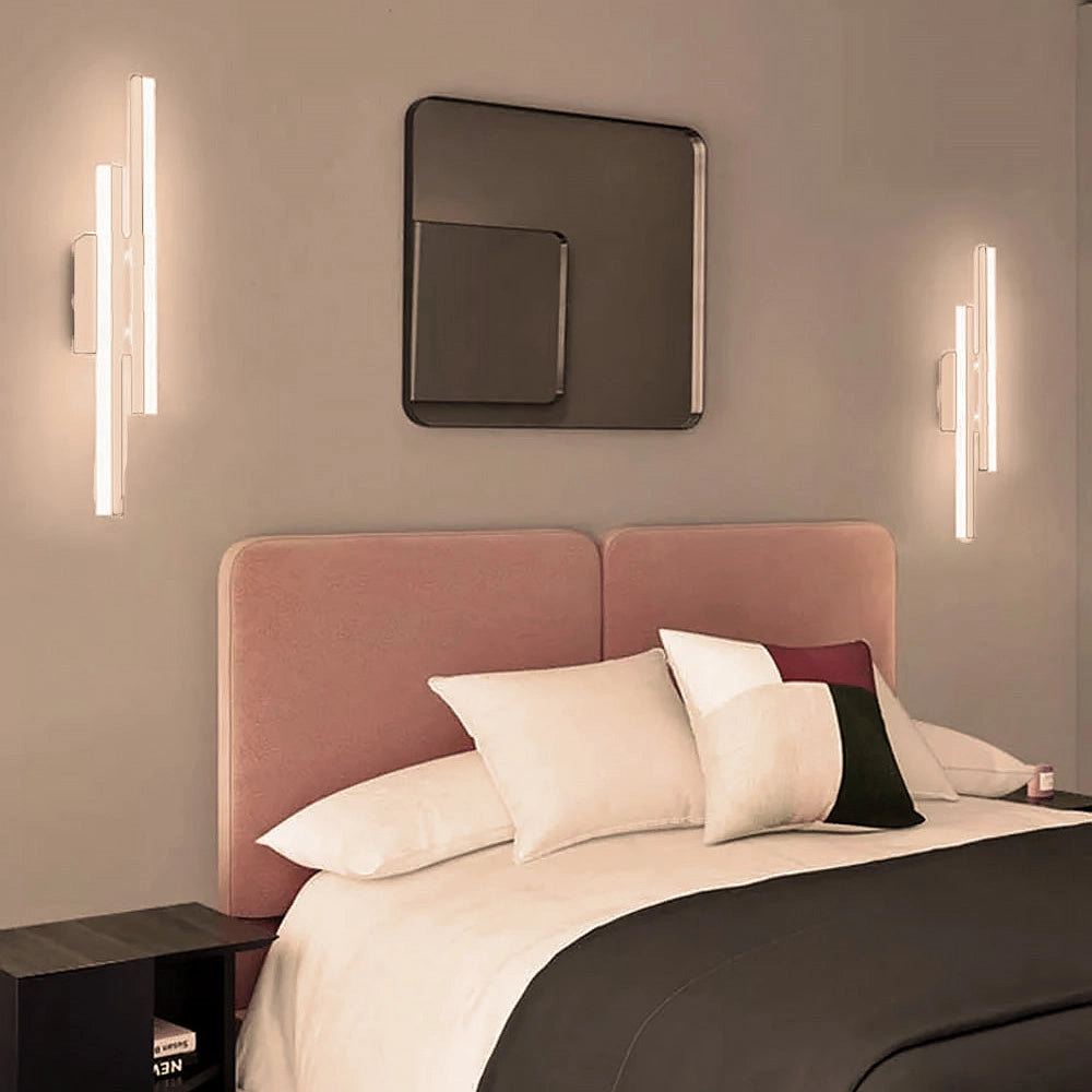 Applique Lampada da parete per muro a LED 10W moderna doppia Luce per interno