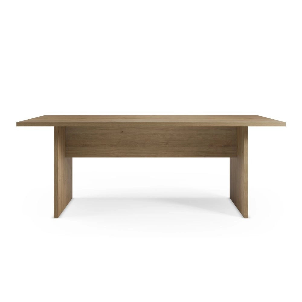 Tavolo rettangolare fisso Loana rovere cadiz 200x100x75H
