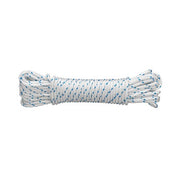 Corda in poliestere bianca/blu Ã˜ 4 x 10 mt.