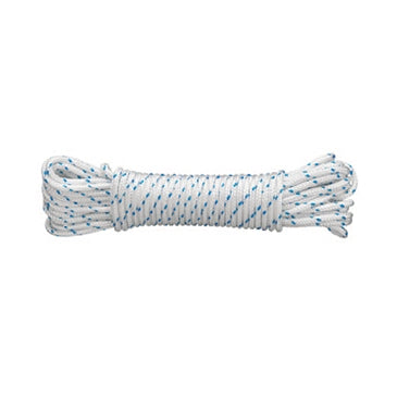 Corda in poliestere bianca/blu Ã˜ 4 x 10 mt.