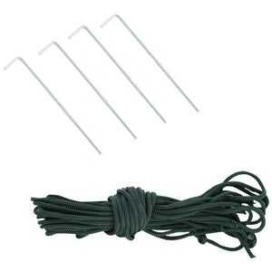 Serra da Giardino per Piante a Tunnel in PVC 250x200x200 cm