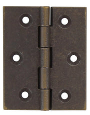 CERNIERA FRESATA PIANA OTTONE BRONZ 50X40 MM**- MARIVA- 24,0 pz