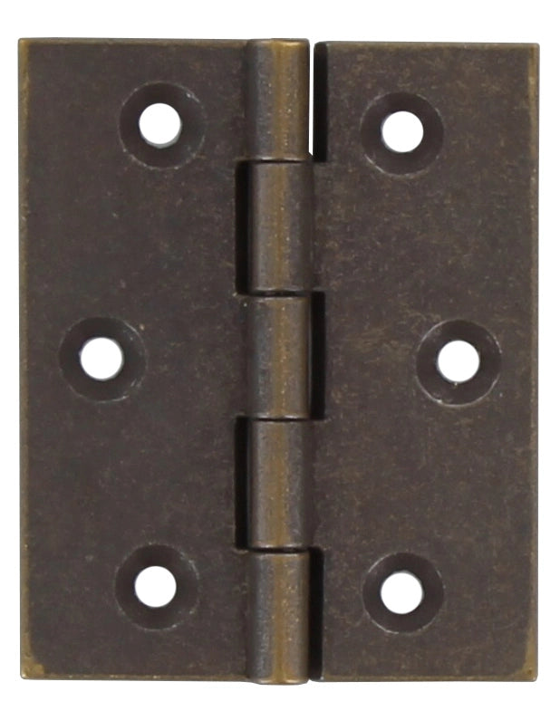 CERNIERA FRESATA PIANA OTTONE BRONZ 50X40 MM**- MARIVA- 24,0 pz